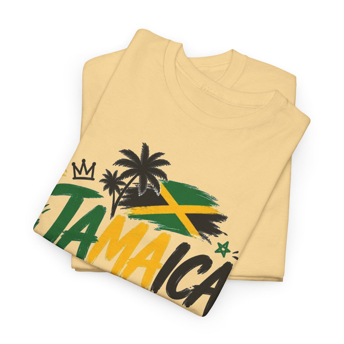 Jamaica Graphic T Shirt Men's Retro Travel Islands Heavy Cotton Tee