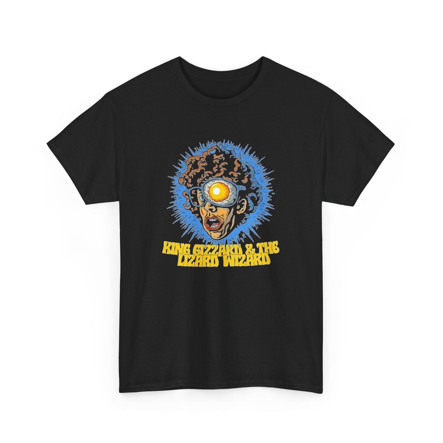 The Lizard Wizard Graphic T Shirt Unisex Heavy Cotton NEW Tee