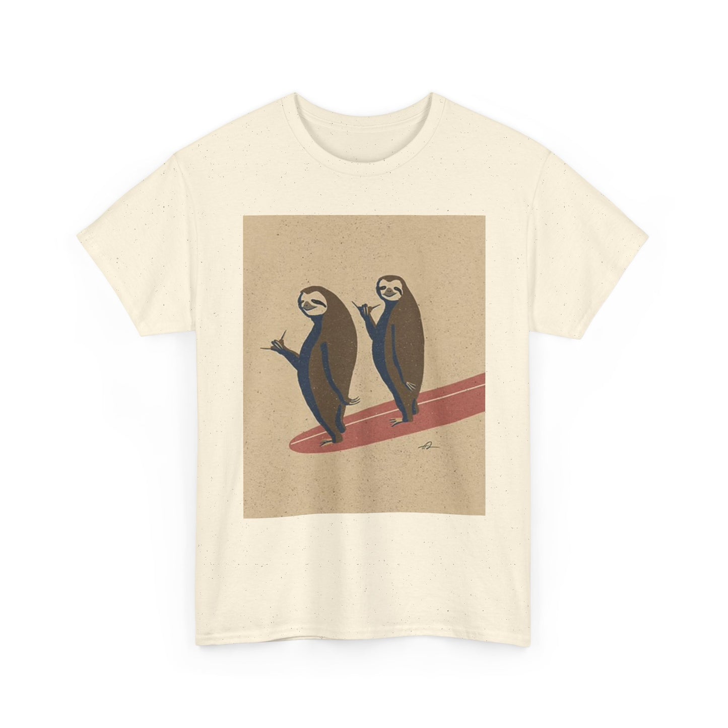 Surfing Graphic T Shirt Funny Multi Color Beach Unisex Heavy Cotton Tee