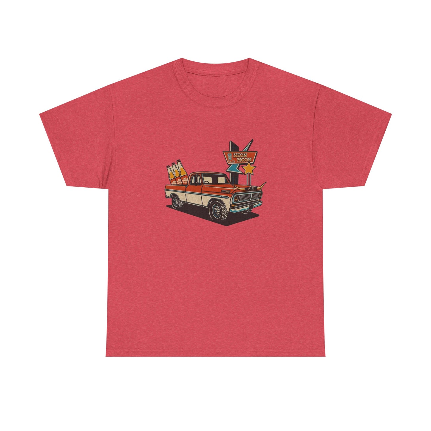 Neon Moon Country Graphic T Shirt NEW Unisex Heavy Cotton Tee
