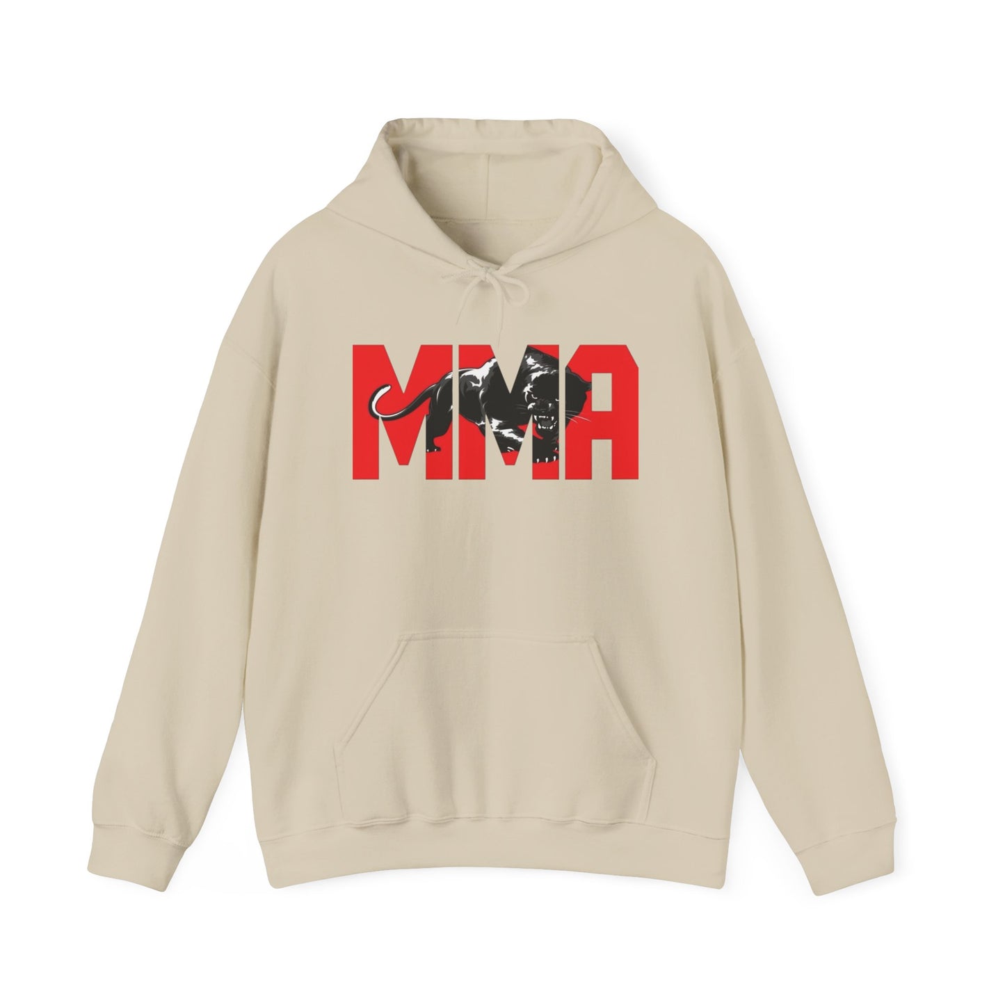 MMA Black Panther Graphic Hoodie Unisex Heavy Blend™ Hooded Sweatshirt