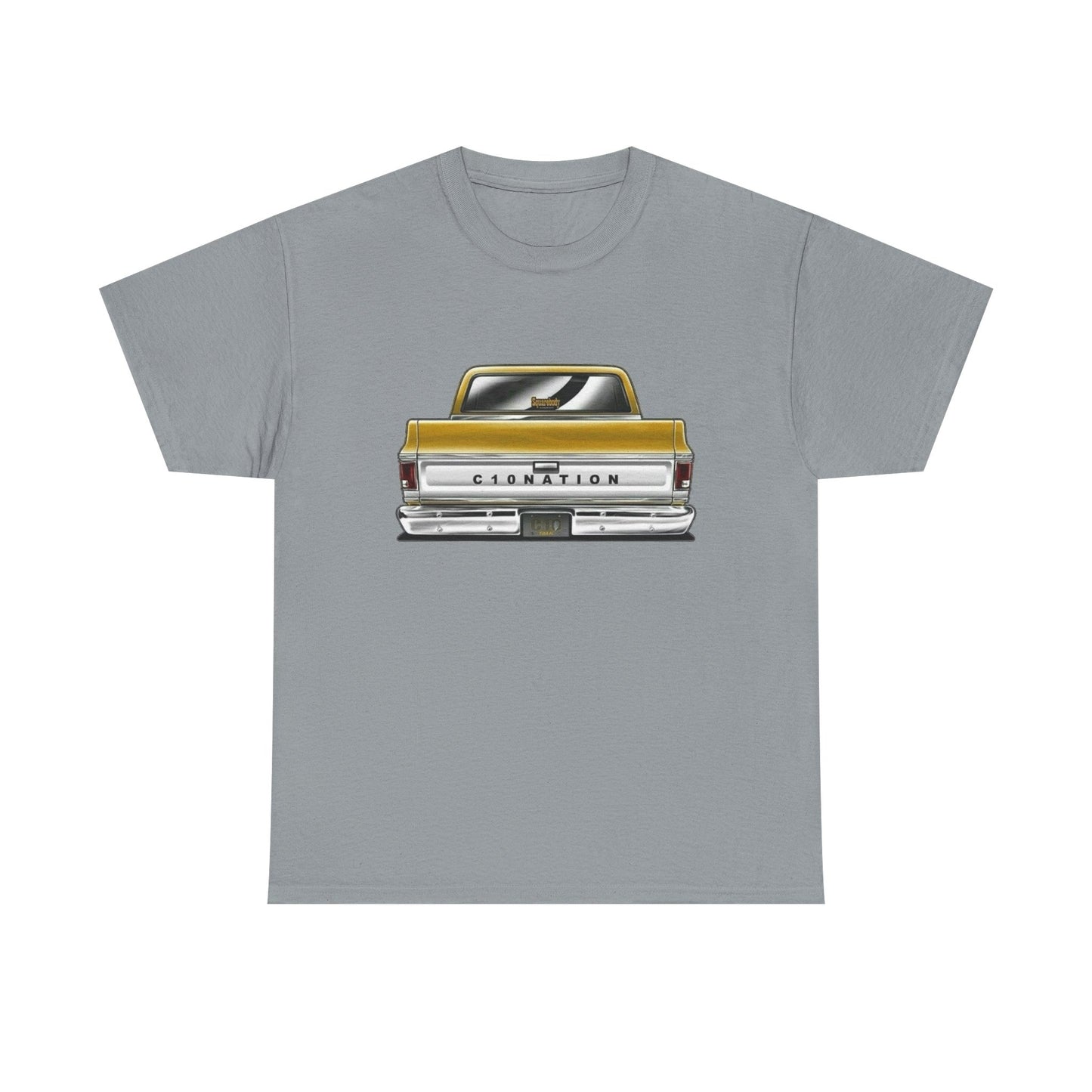 Chevy C10 Retro Trucks Graphic T Shirt Unisex Heavy Cotton Tee NEW