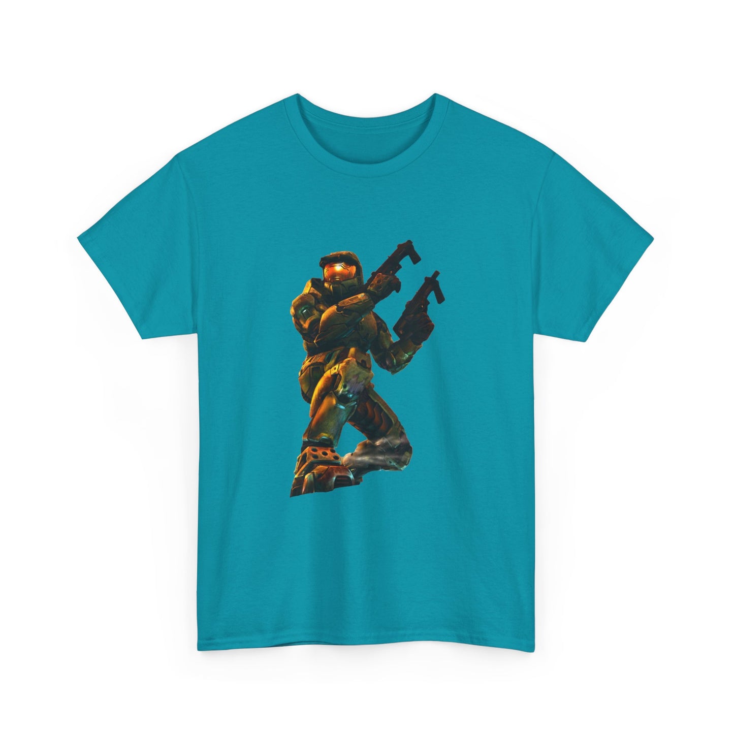 Halo Master chief Tshirt Xbox Retro Gaming Vintage Unisex Heavy Cotton Tee