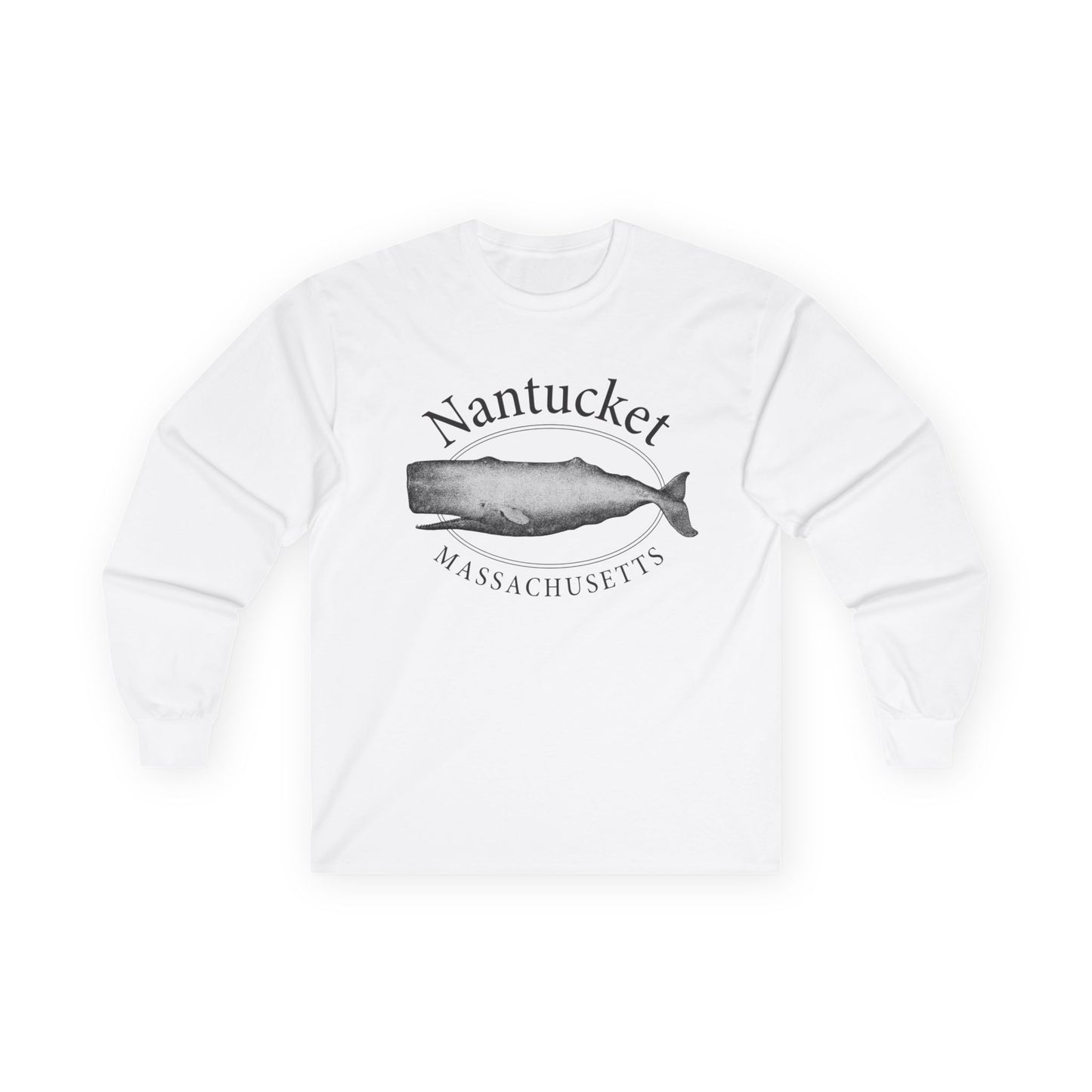 Nantucket USA Graphic Shirt Unisex Ultra Cotton Long Sleeve Tee