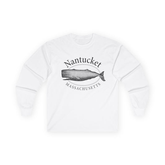 Nantucket USA Graphic Shirt Unisex Ultra Cotton Long Sleeve Tee