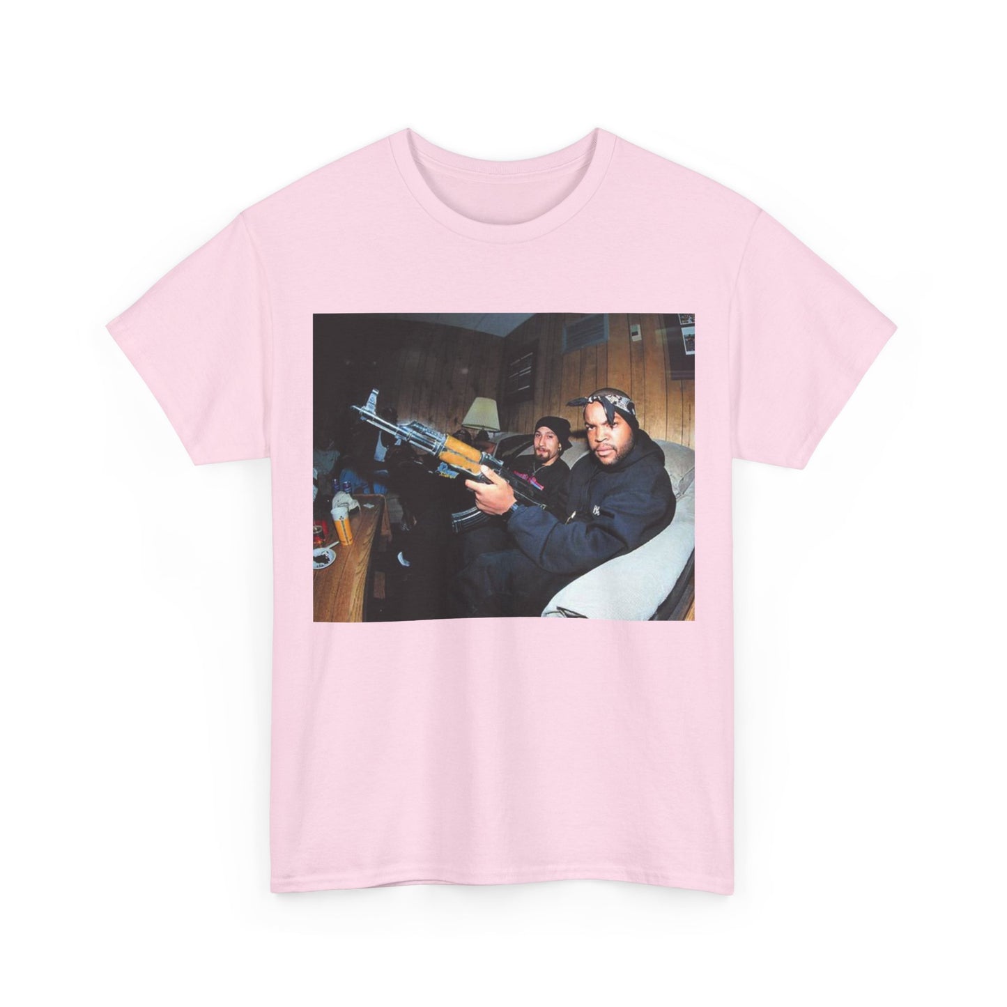 Ice cube T-shirt vintage 90s NWA California retro meme Unisex Heavy Cotton Tee