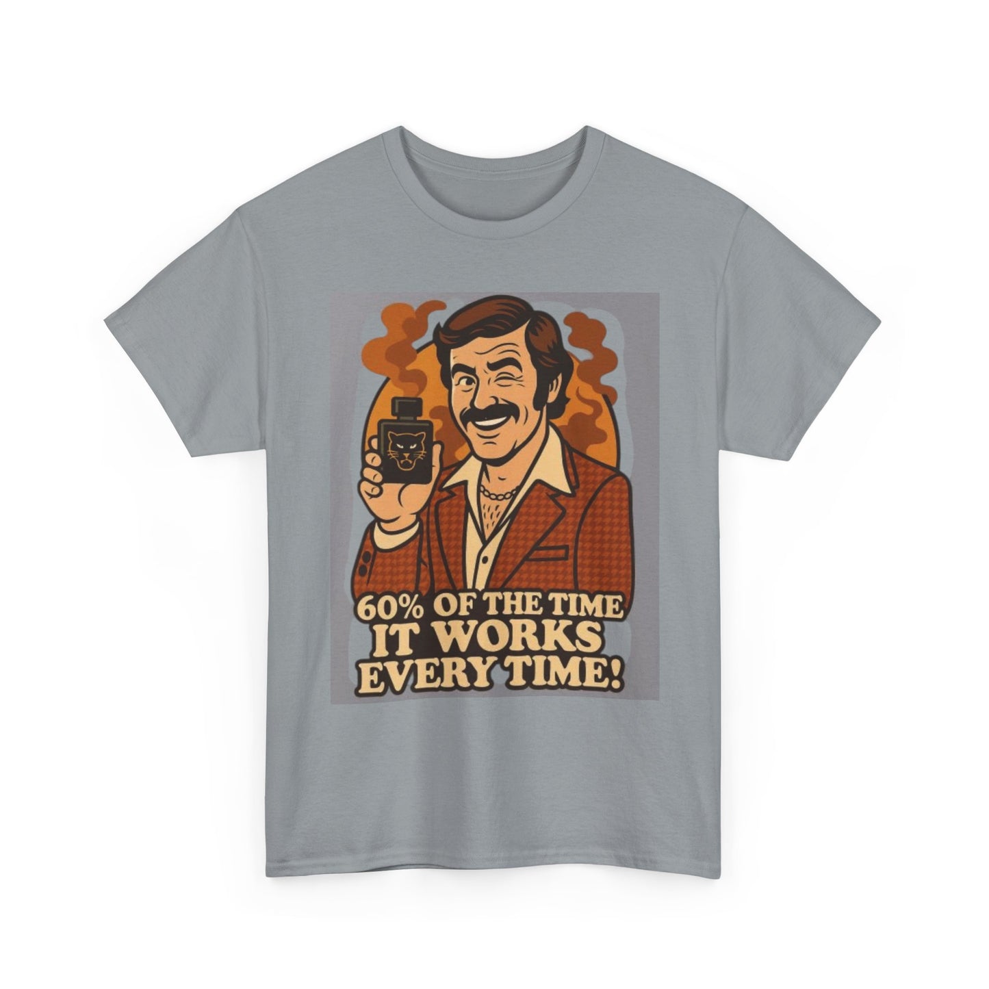 Anchorman Sex Panther Graphic T-Shirt Unisex Heavy Cotton Tee GIFT NEW