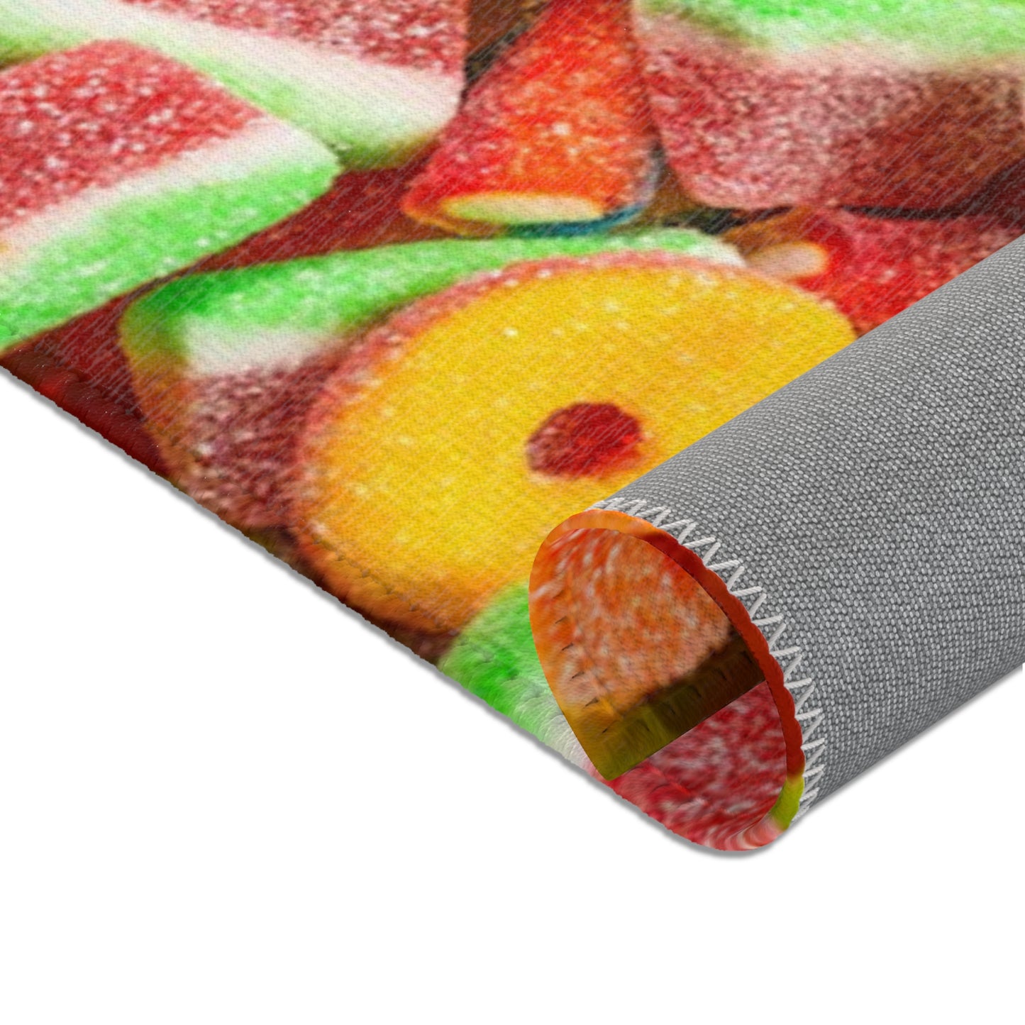 Gummy Candy All Over Print Hype Graphic Funny Area Rugs