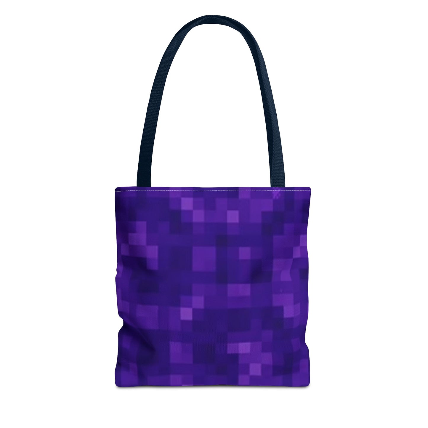 90s Pixelated Purple Multi Color BRAND NEW MODERN Tote Bag (AOP)