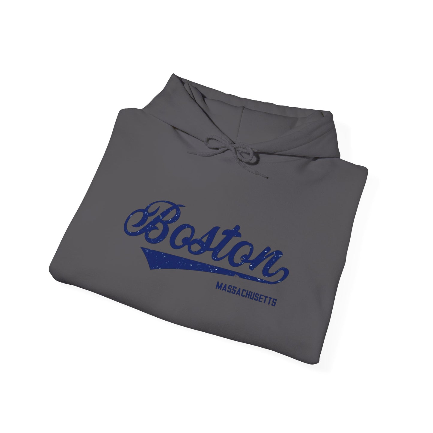 Boston Massachusetts Logo Graphic Hoodie NEW Heavy Blend Hooded Sweatshirt