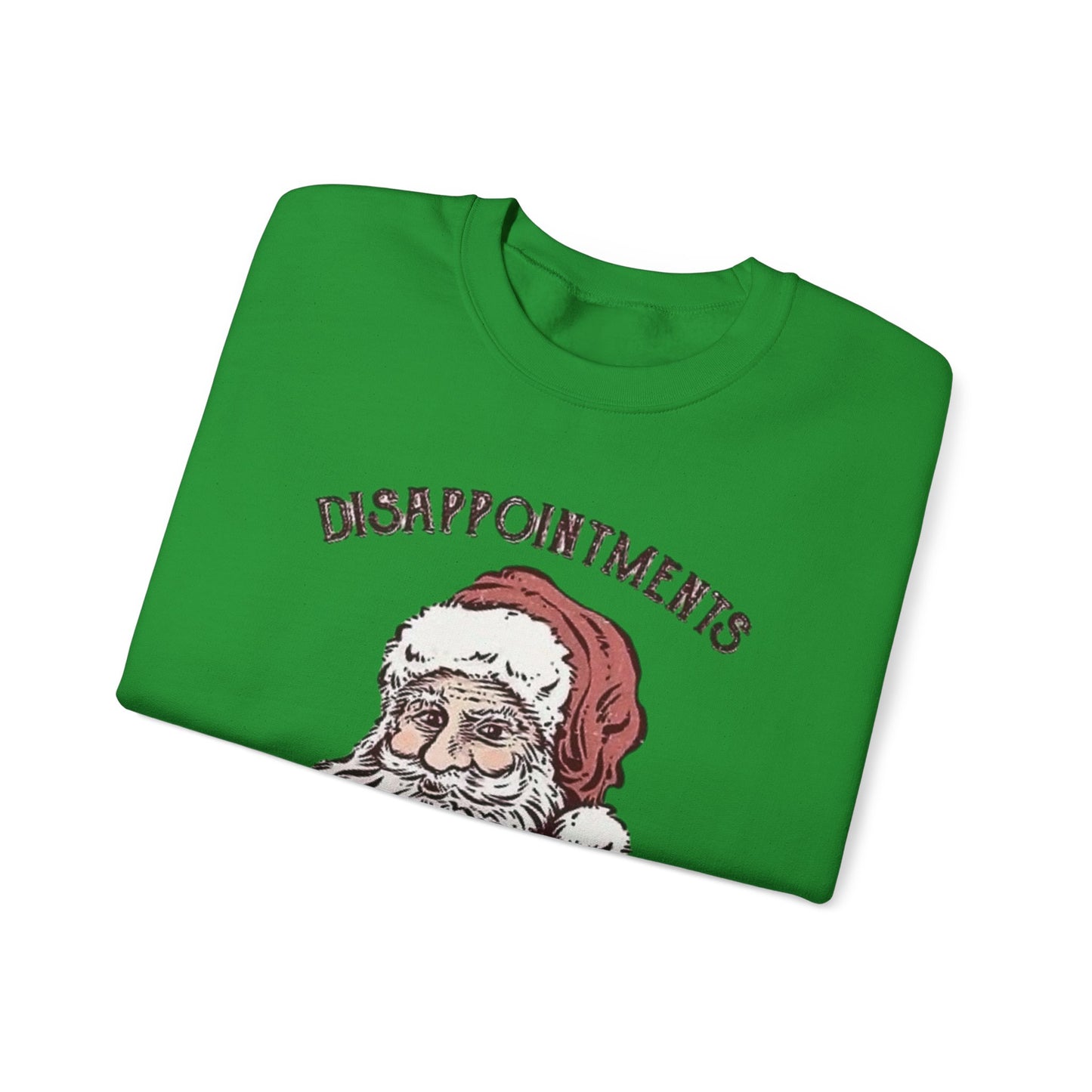 Disappointments Santa Funny Sweater NEW Unisex Heavy Blend™ Crewneck Sweatshirt