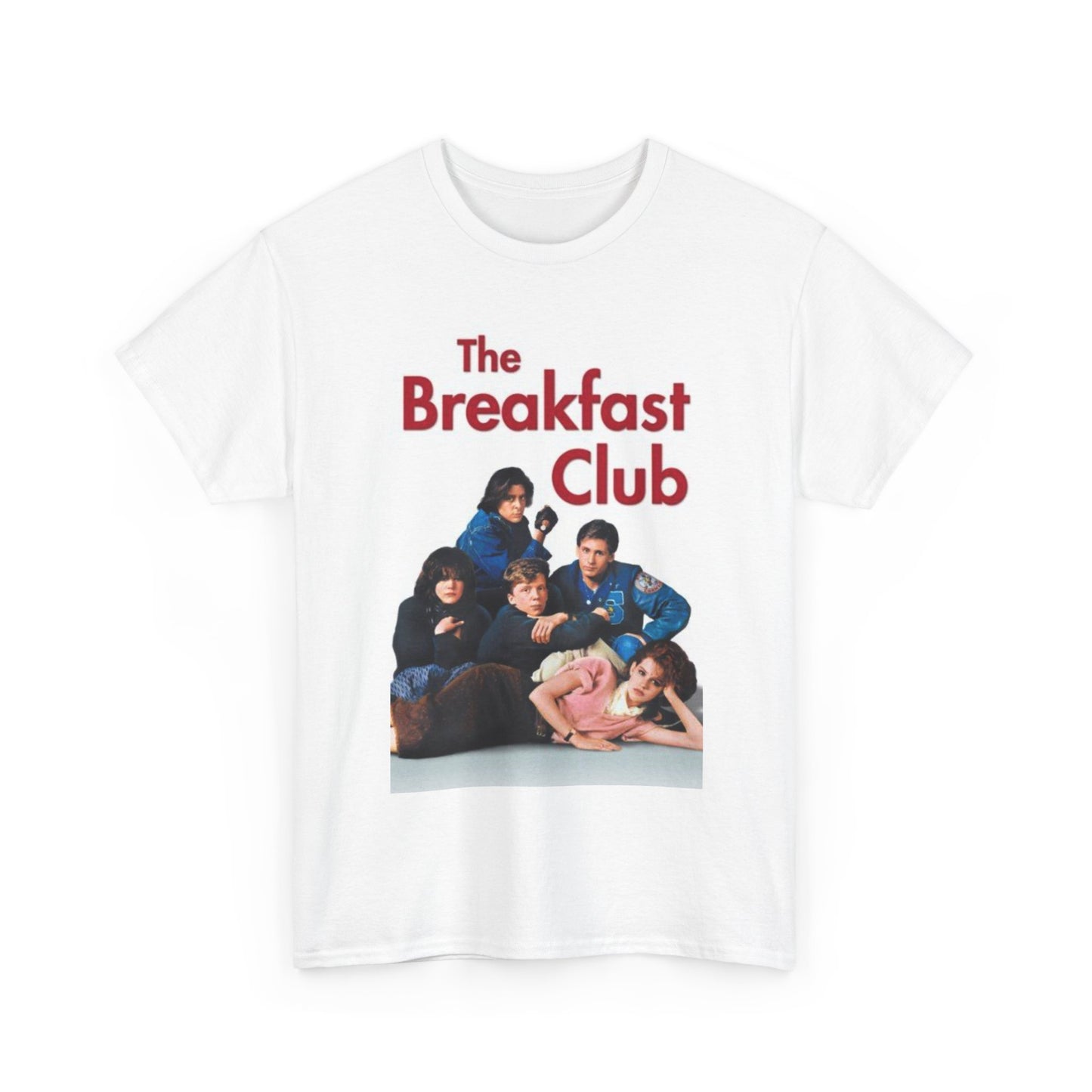 The Breakfast Club Tshirt Retro 80s Movie Vintage Unisex Heavy Cotton Tee