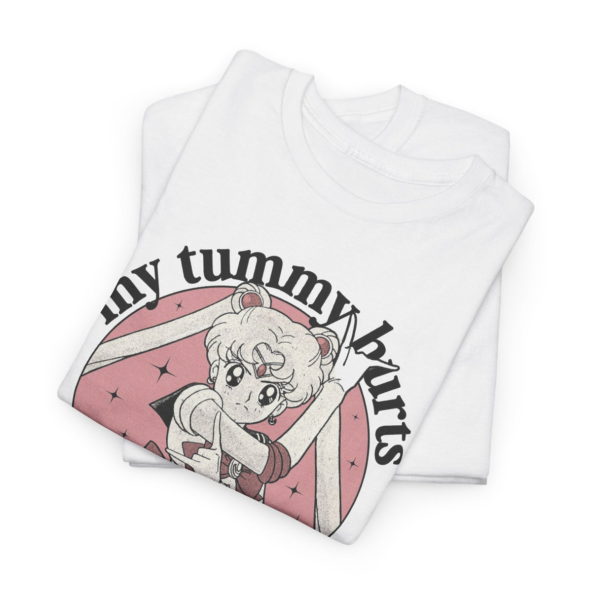 My Tummy Hurts, I'm Mad at the Government Graphic T-Shirt Men's Graphic Tee