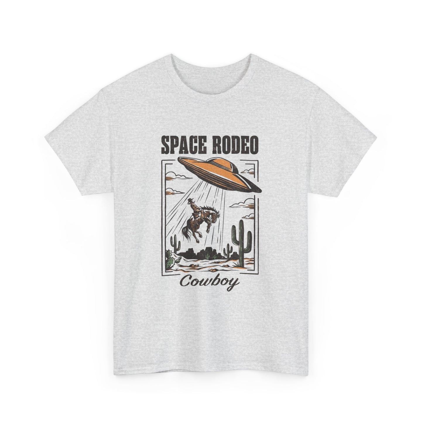Space Rodeo Cowboy Graphic T Shirt Heavy Cotton Tee NEW ADULT UNISEX