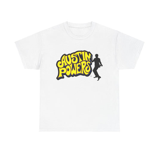 Austin Powers Retro Graphic T Shirt NEW Adult Cotton