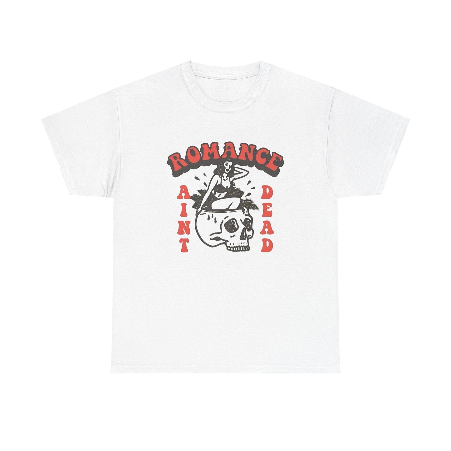Romance Ain't Dead Graphic T Shirt NEW Vintage Unisex Heavy Cotton Tee