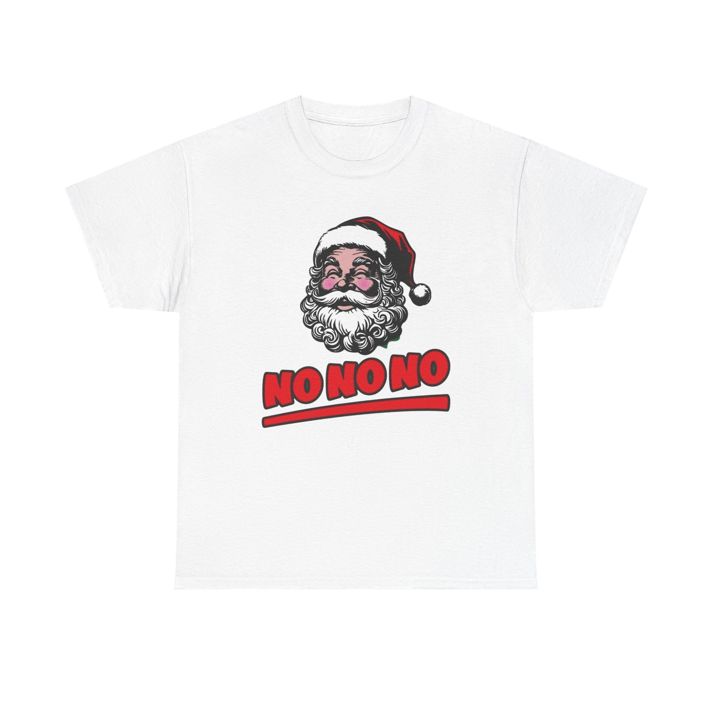 Funny Santa Jokes Graphic T Shirt NEW Unisex Heavy Cotton Tee