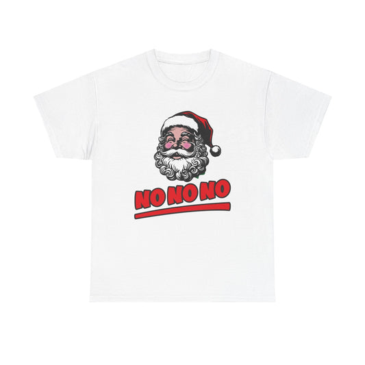Funny Santa Jokes Graphic T Shirt NEW Unisex Heavy Cotton Tee