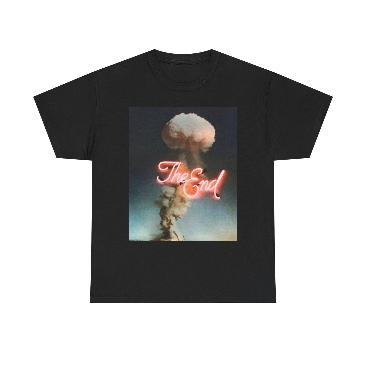 The End Graphic T Shirt NEW Unisex Heavy Cotton Tee