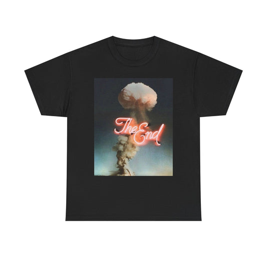 The End Graphic T Shirt NEW Unisex Heavy Cotton Tee