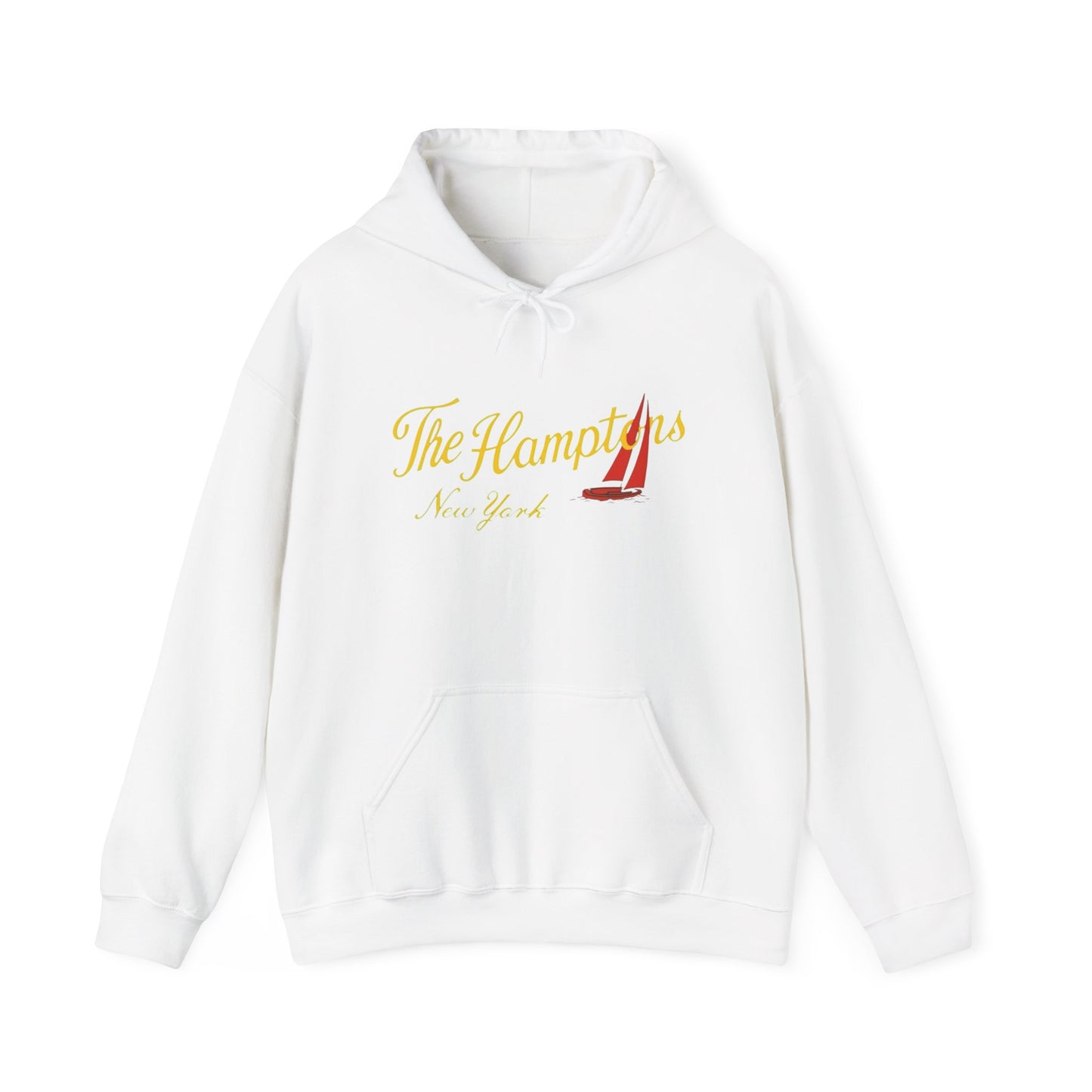 The Hampton's New York Graphic Hoodie Hooded Sweatshirt NEW ADULT