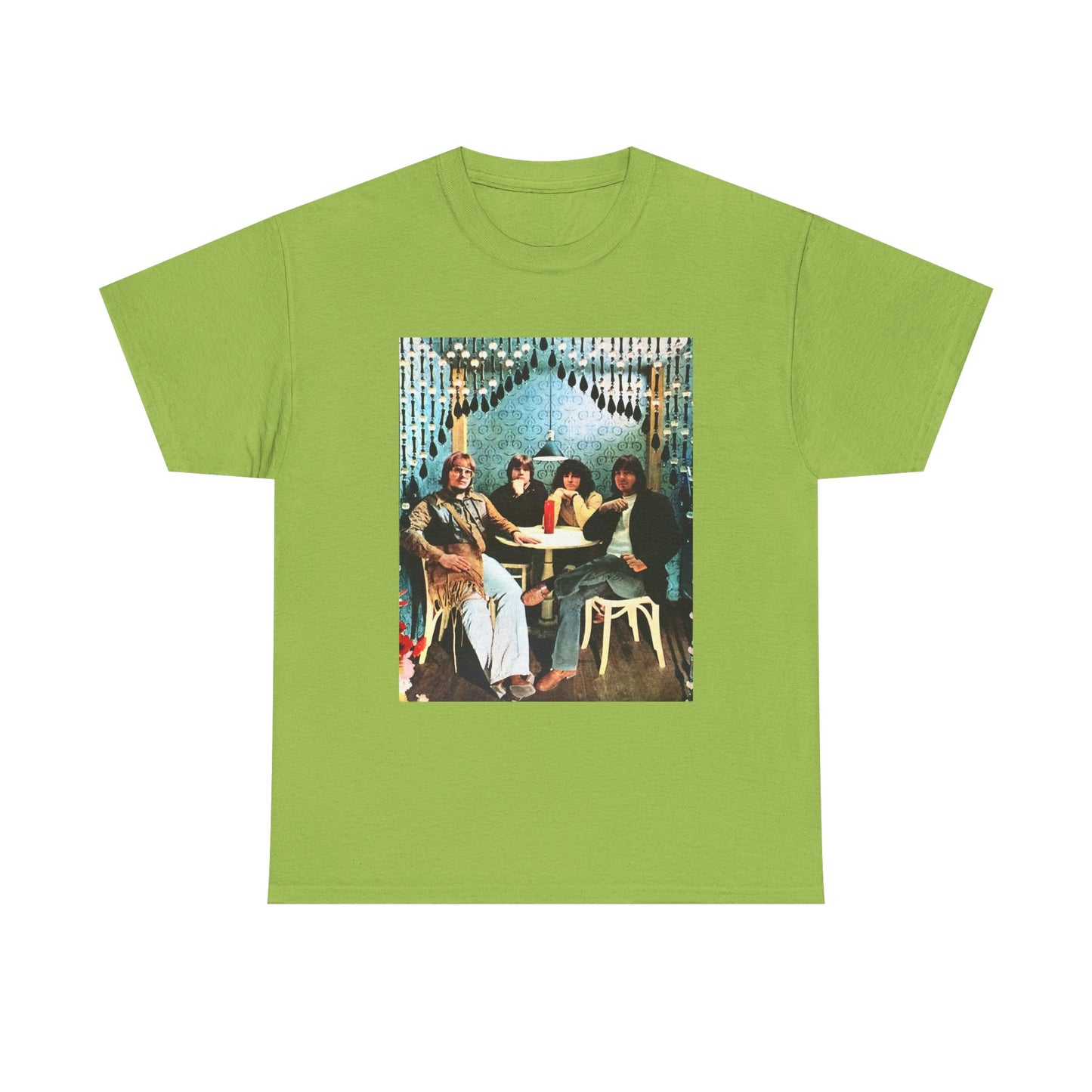 The guess who T-shirt vintage classic rock nostalgia Unisex Heavy Cotton Tee