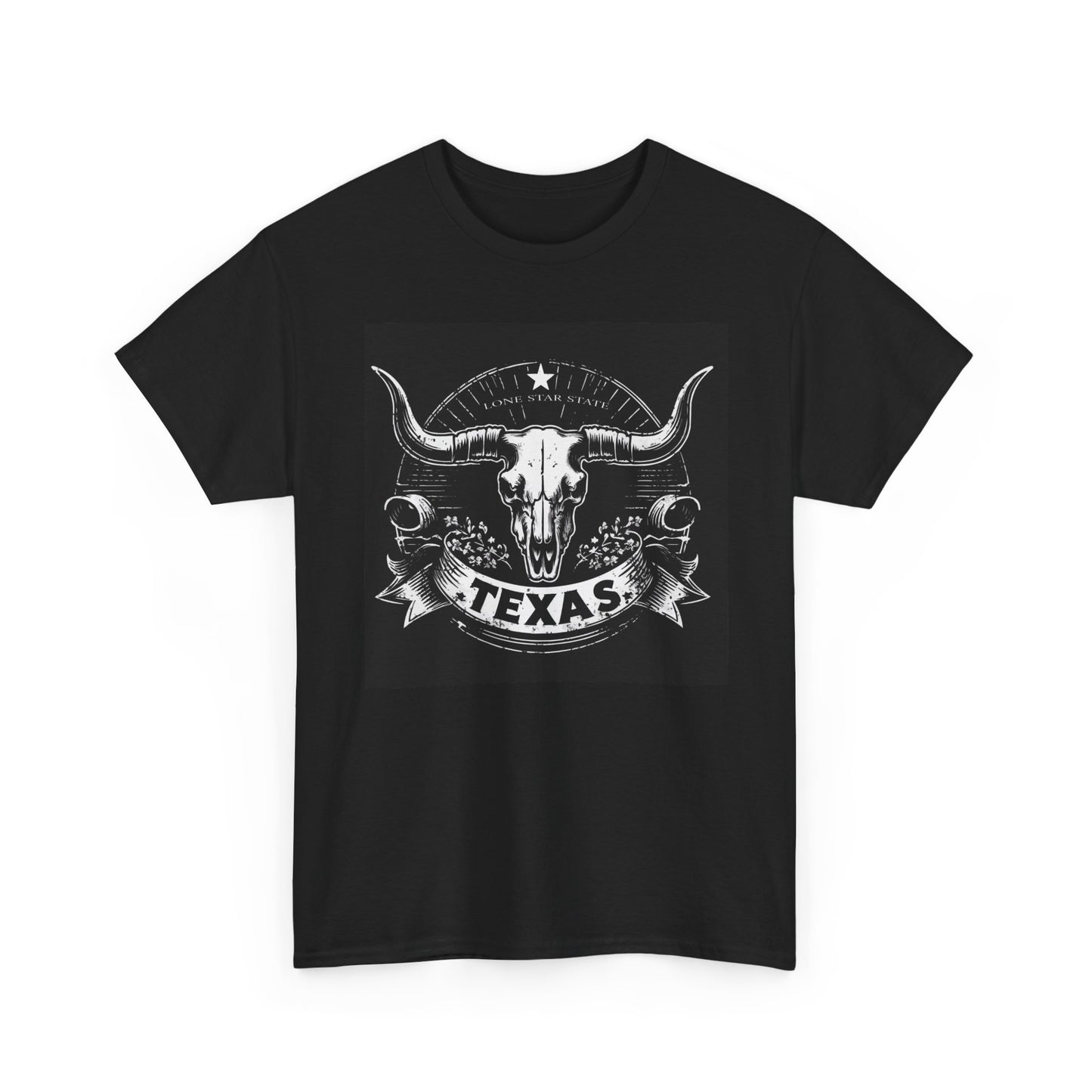 Texas Longhorns Graphic T Shirt Unisex Heavy Cotton Tee