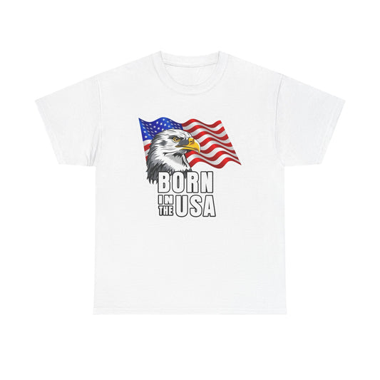 Born In The USA Graphic T Shirt Adult New Tee