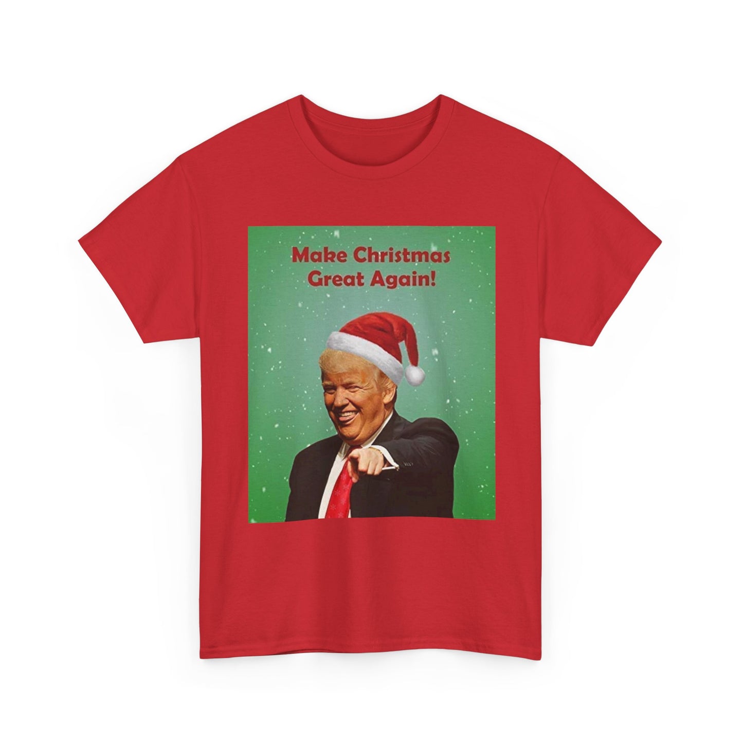 Trump Merry Christmas T Shirt Funny Holidays Graphic Make Christmas Great Again