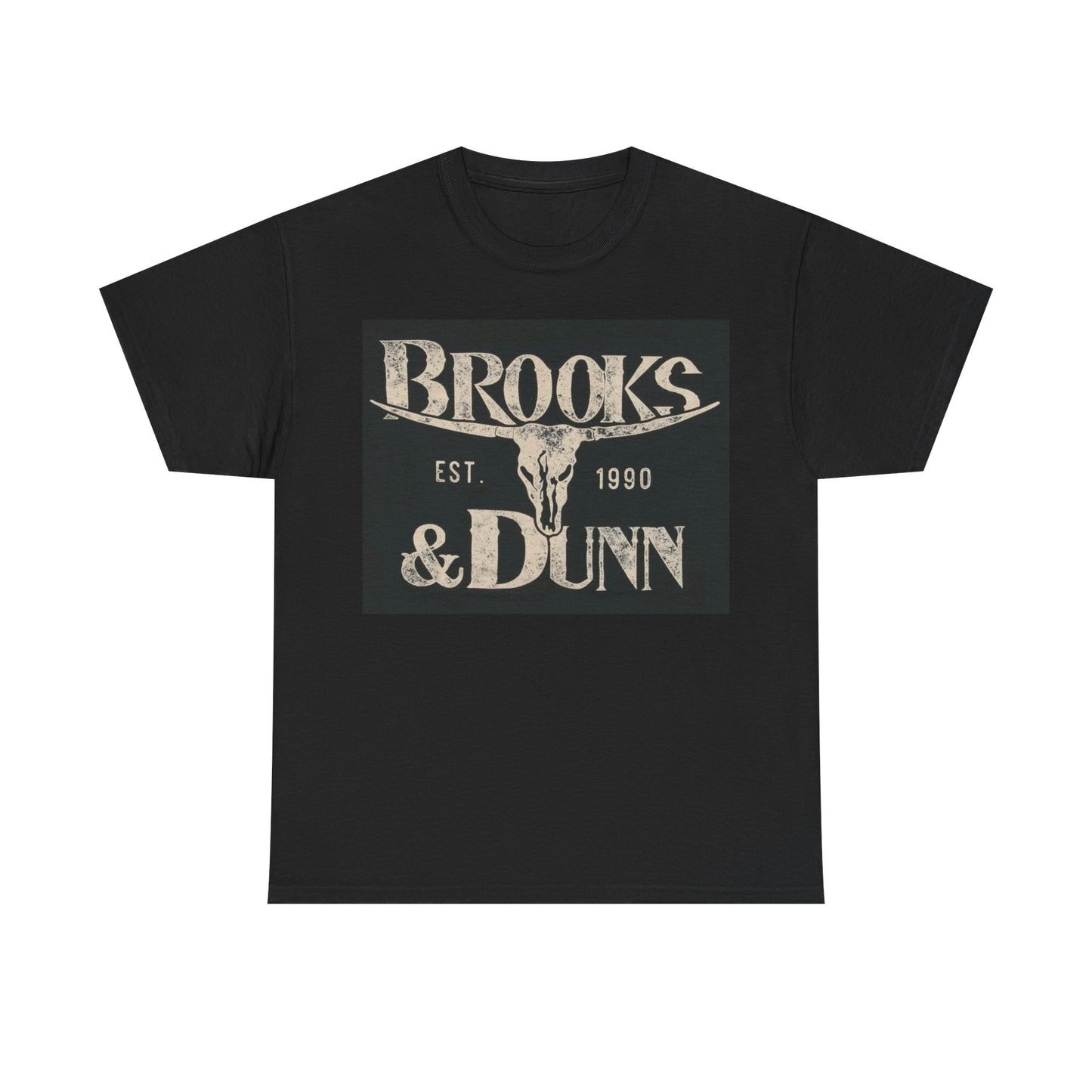 Brooks and Dunn Tshirt Vintage country fest retro Unisex Heavy Cotton Tee