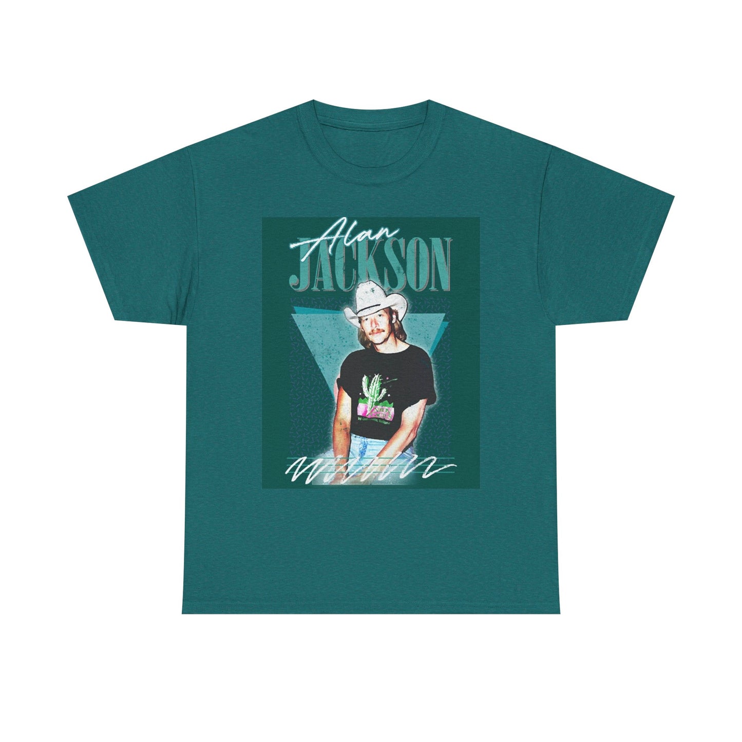 Alan Jackson Graphic T Shirt Vintage Retro Country Unisex Heavy Cotton Tee
