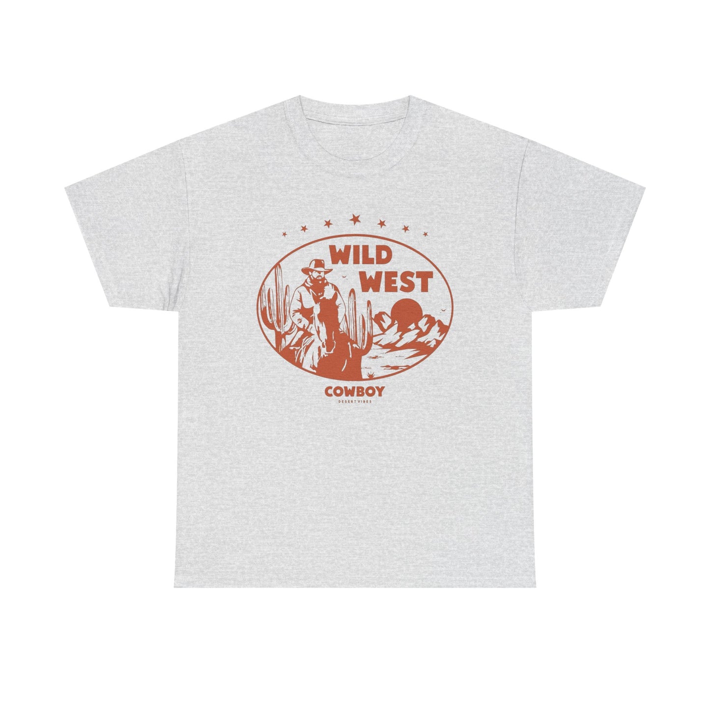 Wild West Cowboys Graphic T Shirt NEW ADULT TEE Cotton