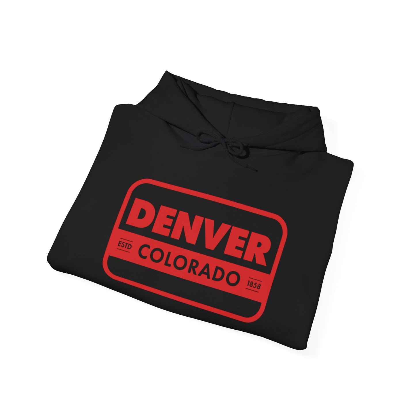 Denver Colorado Graphic Hoodie Unisex Heavy Blend™ Hooded Sweatshirt