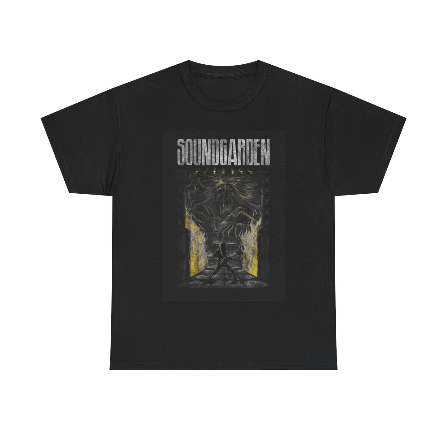 Soundgarden T-shirt vintage rock retro art graphic Unisex Heavy Cotton Tee