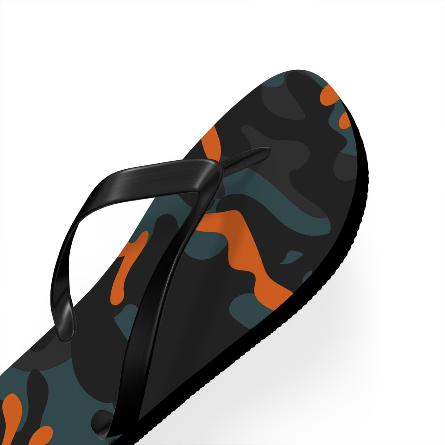 Waves And Sun Sandals Camo Print Summer Flip Flops Slides BRAND NEW