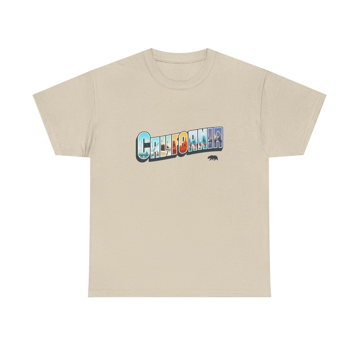 California USA Graphic T Shirt NEW Adult Tee