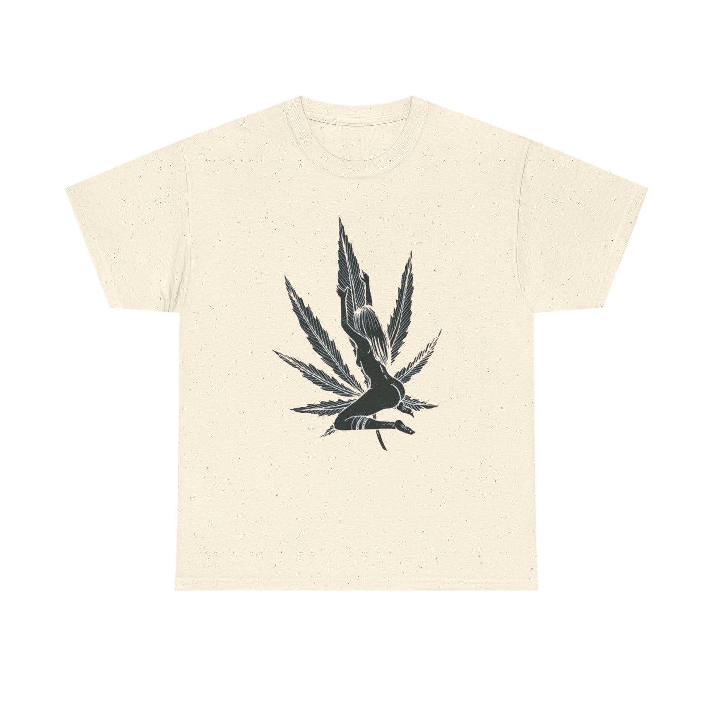 Beautiful Weed Leaf Model T Shirt S-5XL NEW Unisex Cotton Tee