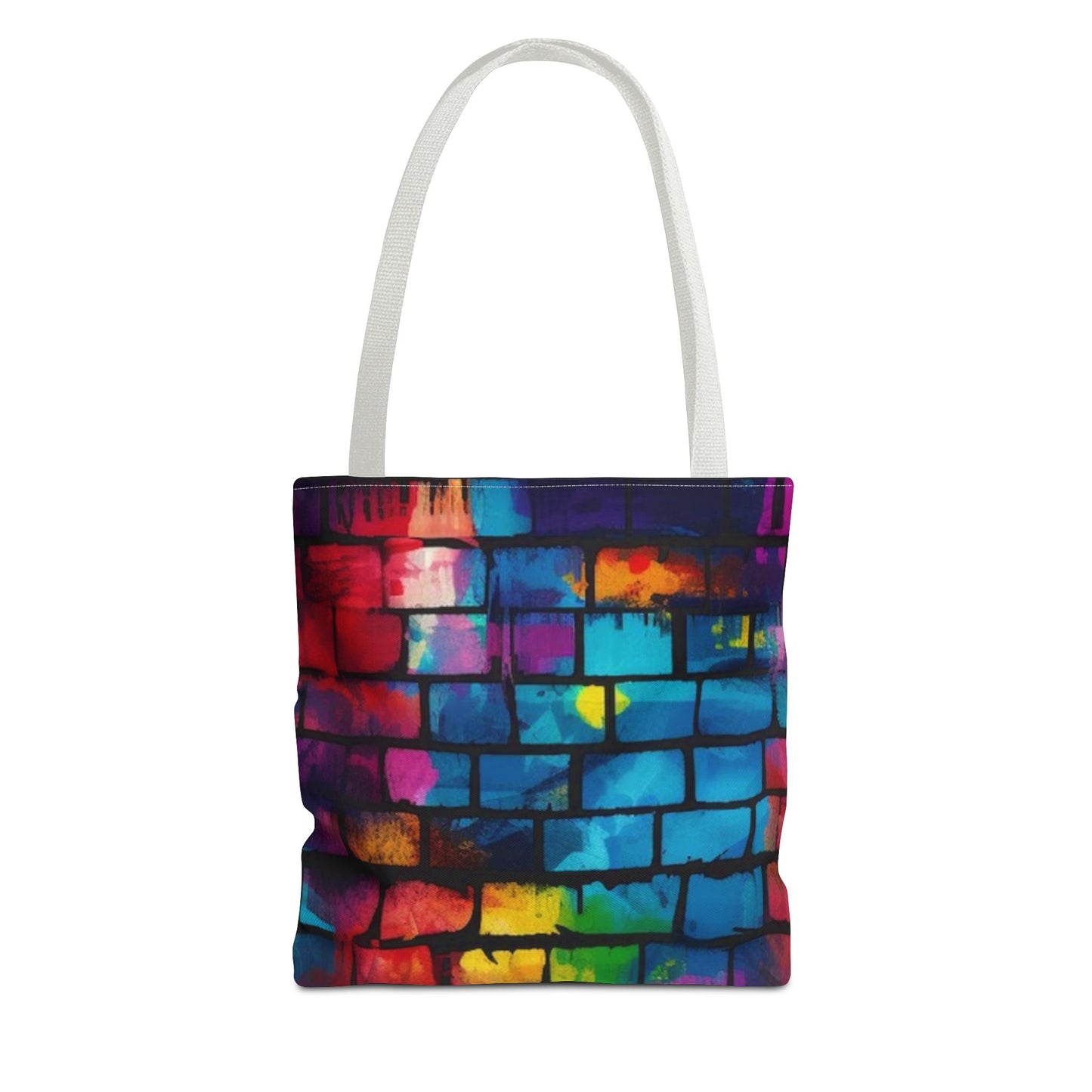 Rainbow Brick BRAND NEW Modern Purse - Pocketbook - Travel Tote Bag (AOP)