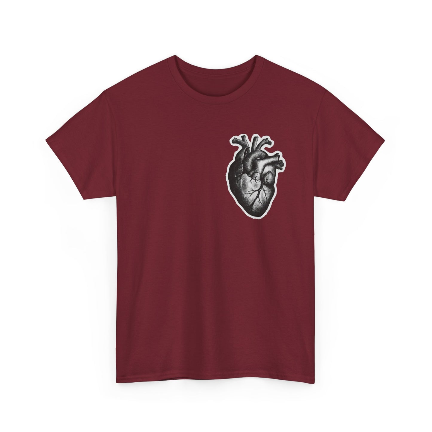 Heart Graphic T Shirt Unisex Heavy Cotton NEW Tee