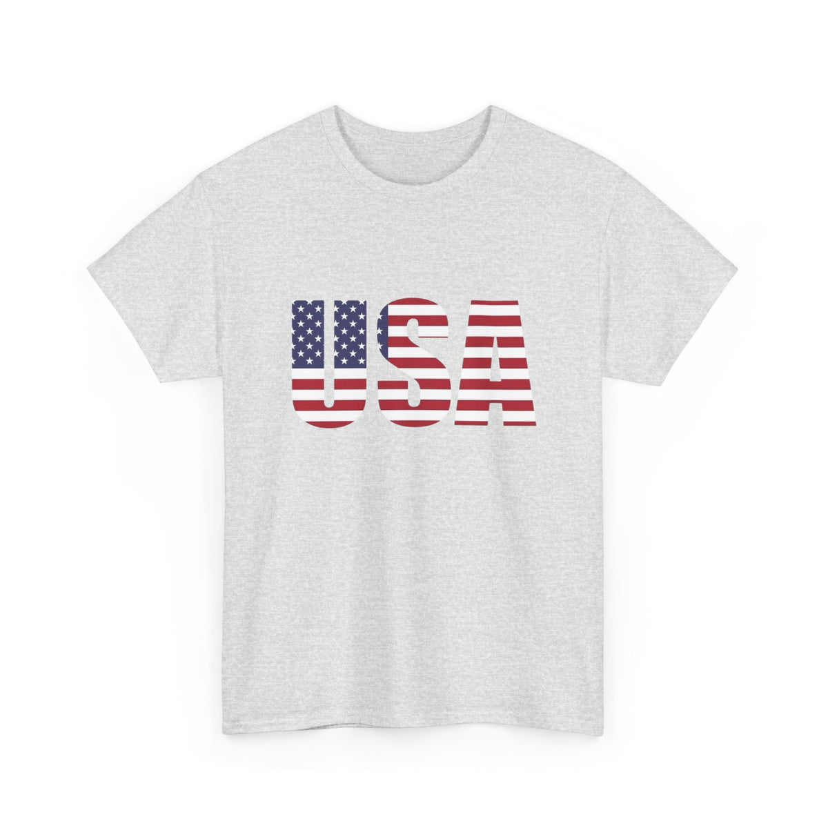 USA American Flag Made In AMERICA Graphic T Shirt Unisex NEW Heavy Cotton Tee