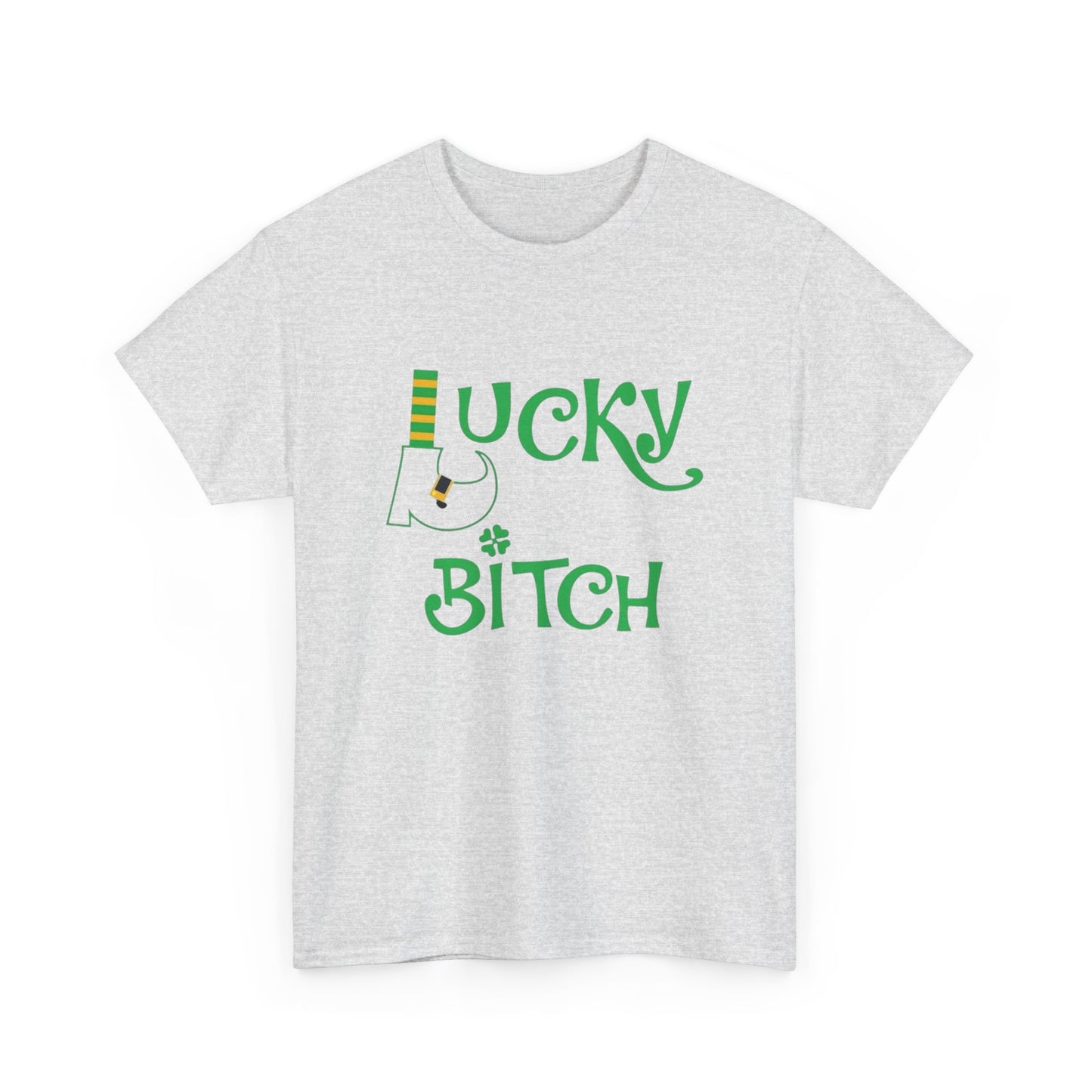 Lucky St Paddys Day Graphic T Shirt NEW Unisex Heavy Cotton Tee