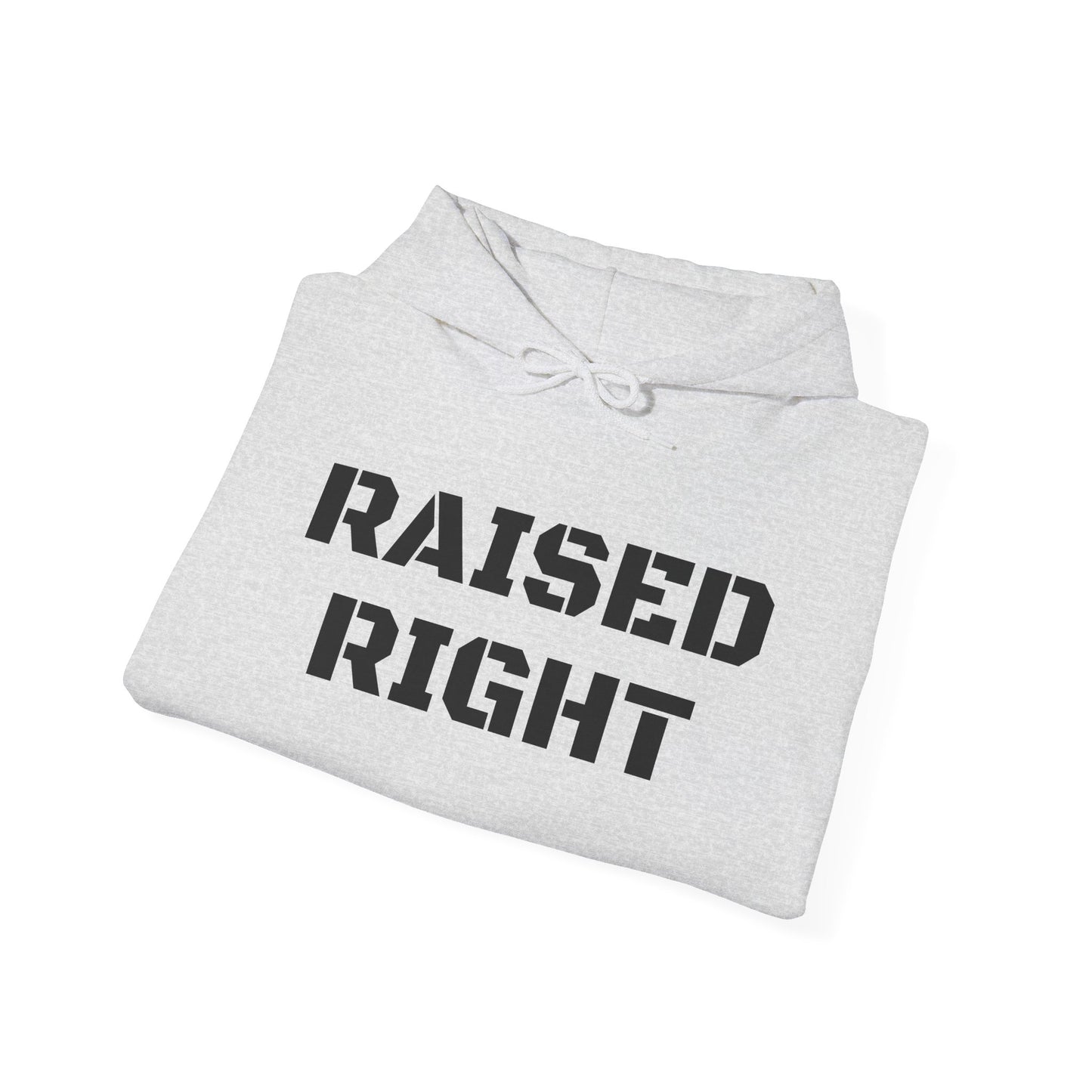 Raised Right Graphic Hoodie USA NEW Unisex Heavy Blend™ Hooded Sweatshirt