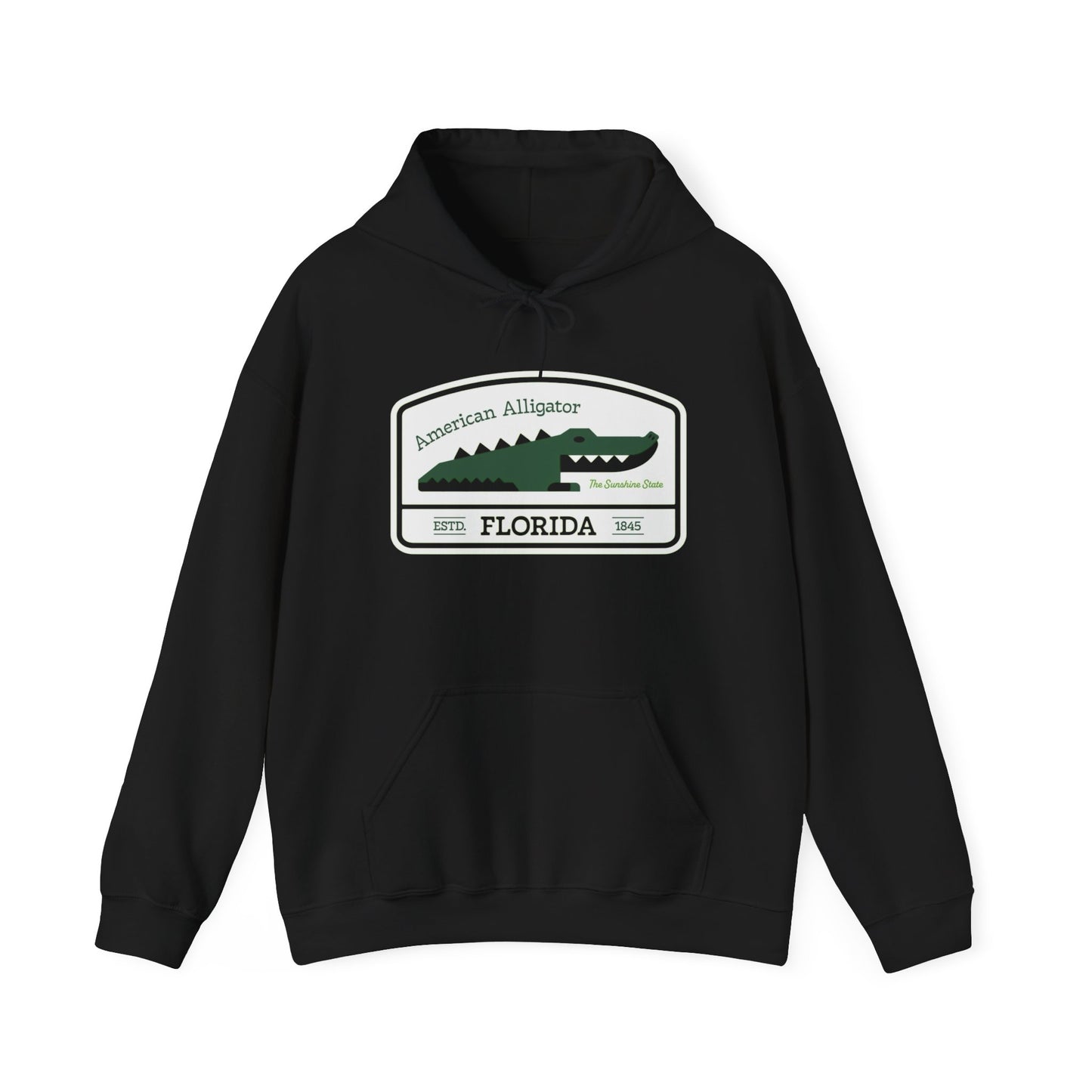 American Alligator Graphic Hoodie NEW ADULT Unisex Hooded Sweatshirt