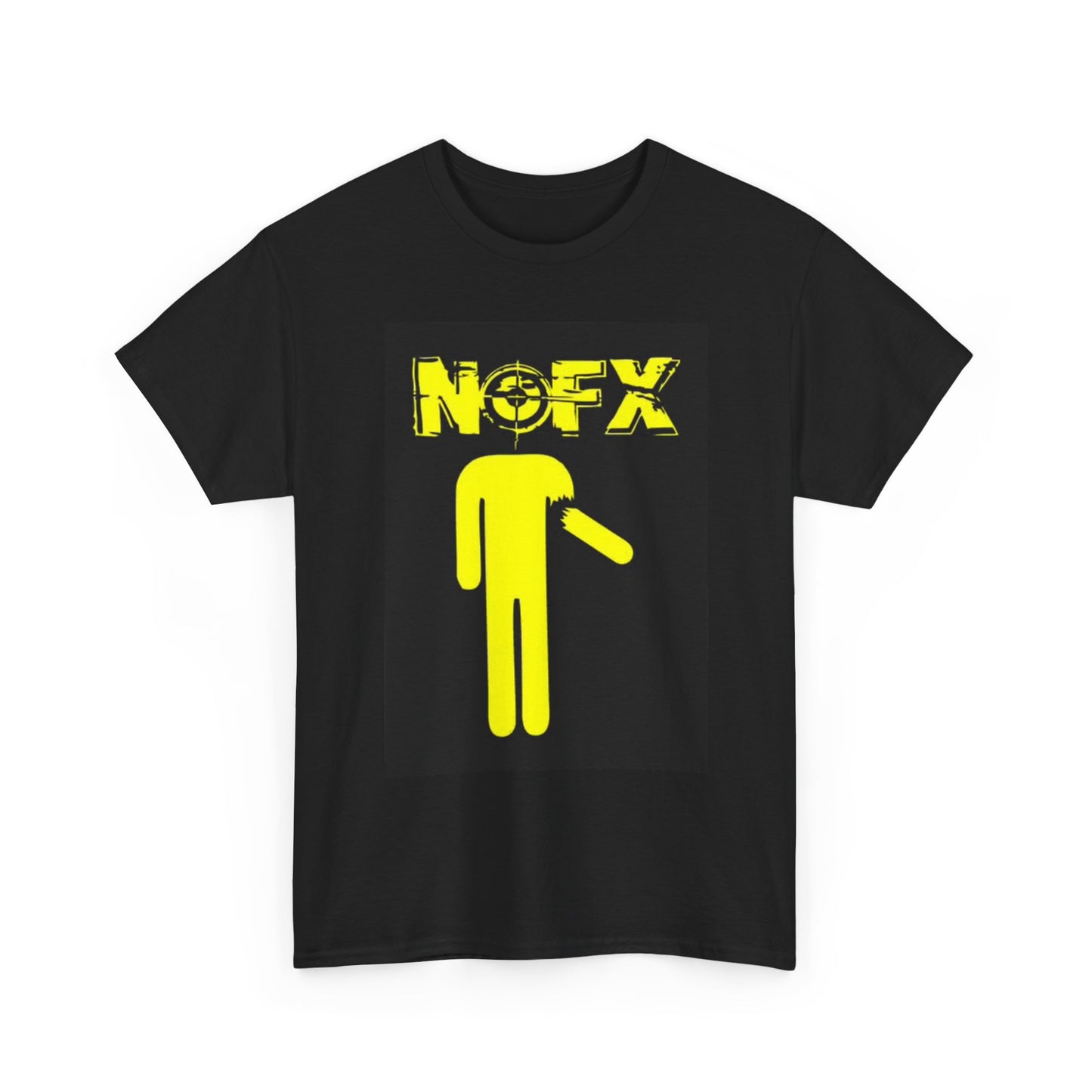NOFX Graphic T Shirt Retro Rock Band Punk Merch Unisex Heavy Cotton Tee