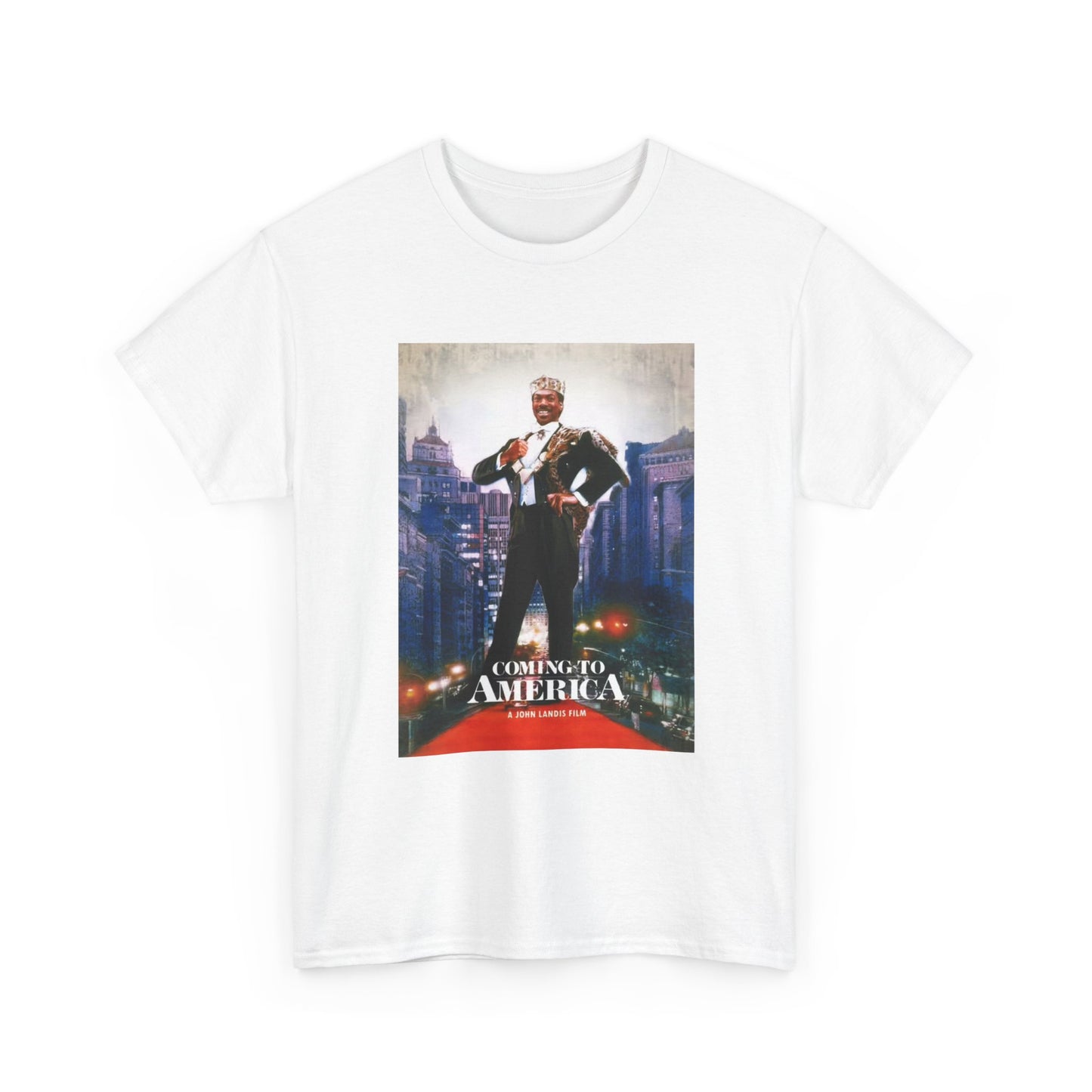 Coming To America tshirt Vintage Movie Eddie Murphy Unisex Heavy Cotton Tee