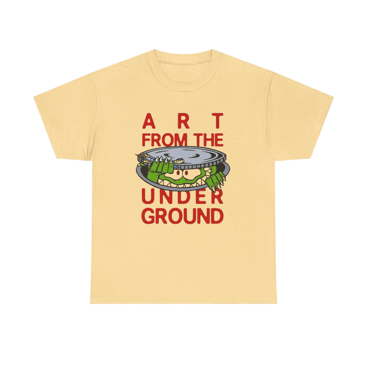 Art From The Underground Vintage Graphic T-Shirt Unisex Heavy Cotton Tee