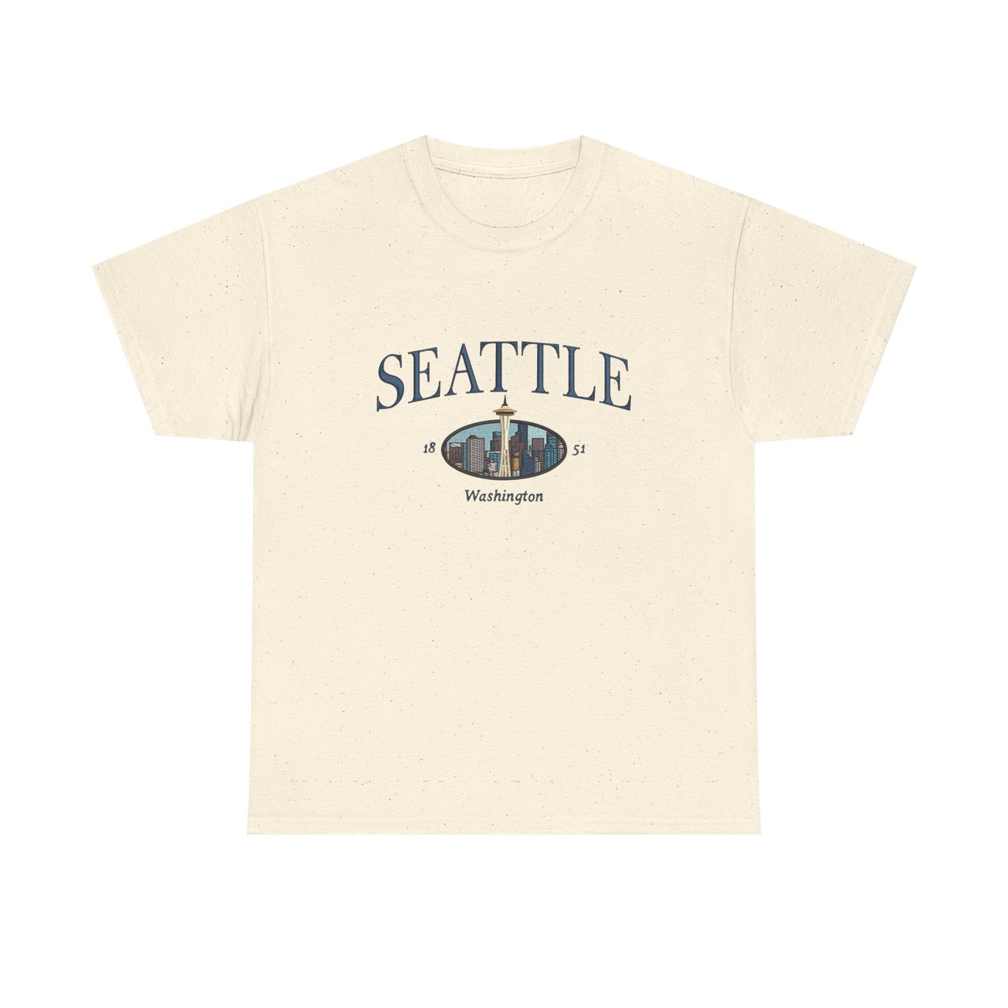 Seattle Washington  Graphic T Shirt NEW Unisex Heavy Cotton Tee