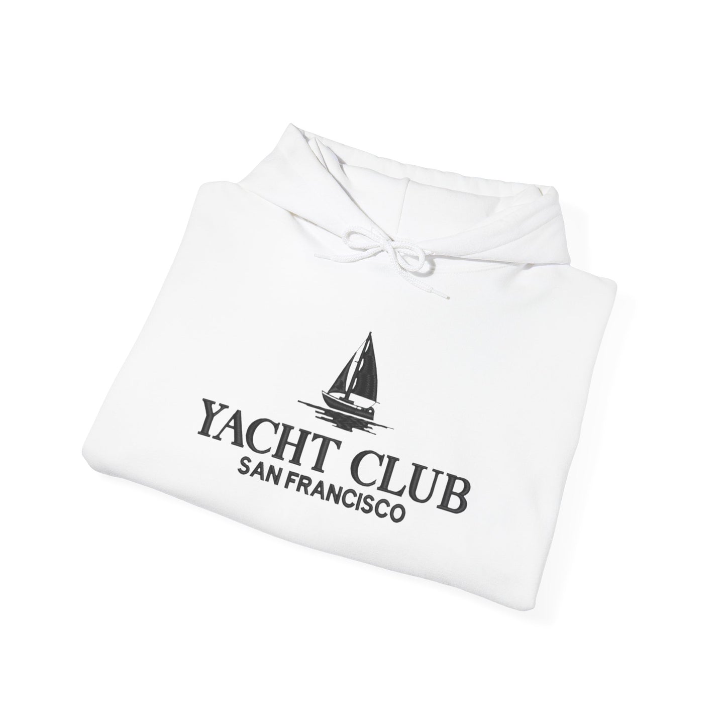 San Francisco Yacht Club Graphic Hoodie Heavy Blend Sweatshirt NEW