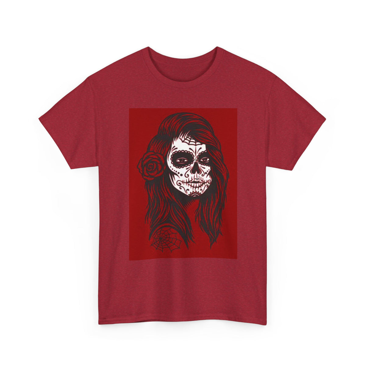 Day Of The Dead Graphic T Shirt Retro Art Mexico Vintage Unisex Heavy Cotton 7