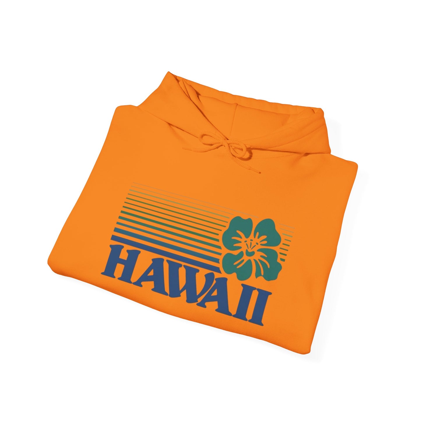 Hawaii Surfing Graphic Hoodie Unisex Heavy Blend™ Hooded Sweatshirt